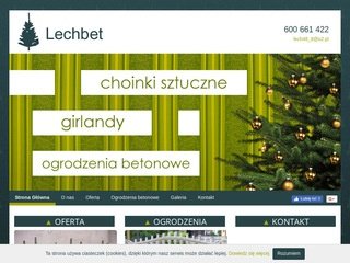 Podgląd choinki-lechbet.pl