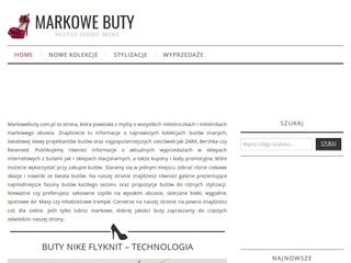 Miniaturka markowebuty.com.pl