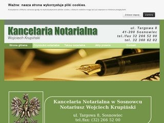 Podgląd notariusz-sosnowiec.pl