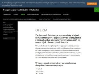 Podgląd przeprowadzkiluxton.pl