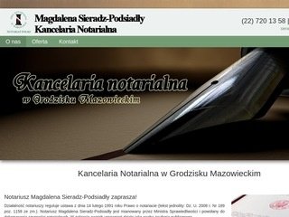 Podgląd notariuszgrodzisk.pl