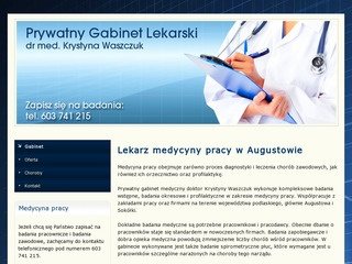 Podgląd gabinetlekarskipodlaskie.pl