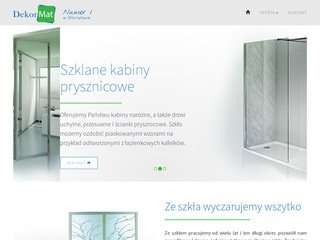 Podgląd szklane.dekormat.pl