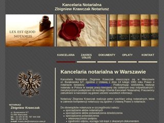 Podgląd notariuszwarszawa.info.pl