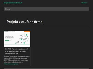 Podgląd projektydomowtychy.pl