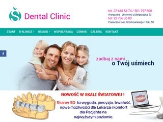 Miniaturka sdentalclinic.pl