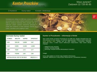 Podgląd kantorpruszkow.pl