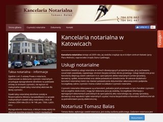 Podgląd notariusz-balas.pl