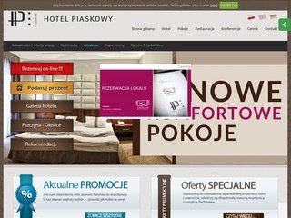 Podgląd hotelpiaskowy.pl