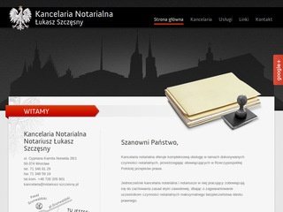 Podgląd notariusz-szczesny.pl