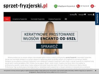 Podgląd sprzet-fryzjerski.pl