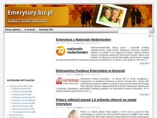 Podgląd emerytury.biz.pl