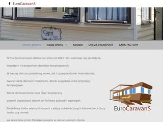 Podgląd domki.eurocaravans.pl