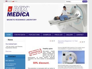 Podgląd rexmedica.com.pl