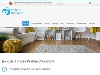 Podgląd pralniadywanow.com