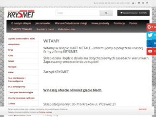 Podgląd sklep.hart-metale.pl