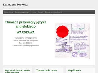 Podgląd katarzyna-prokesz.pl