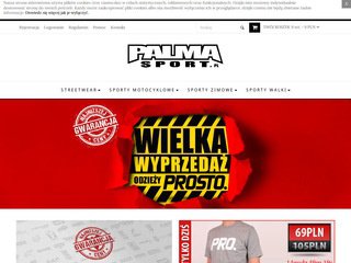 Podgląd palmasport.pl