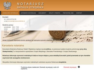 Podgląd notariuszlubliniec.pl