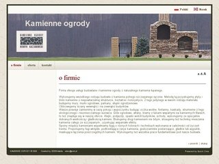 Podgląd kamienneogrody.com