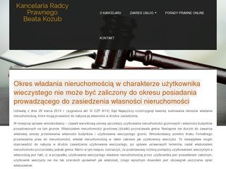 Podgląd kancelariakozub.pl