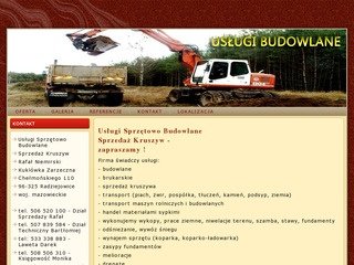 Podgląd uslugi-sprzetowo-budowlane.pl