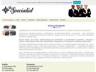 Podgląd thespecialist.pl