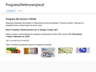 Podgląd programyweterynaryjne.pl