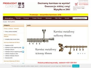 Podgląd producent-karniszy.pl