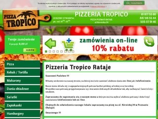 Podgląd pizzatropico.eu