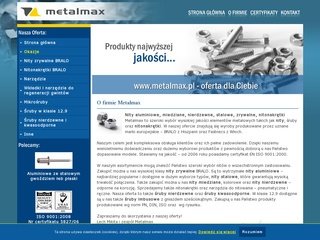 Podgląd metalmax.com.pl