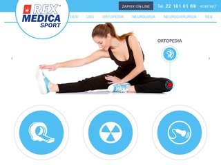 Podgląd rexmedicasport.pl