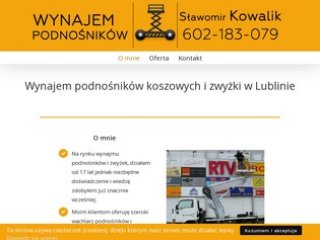 Podgląd wynajempodnosnikowlublin.pl