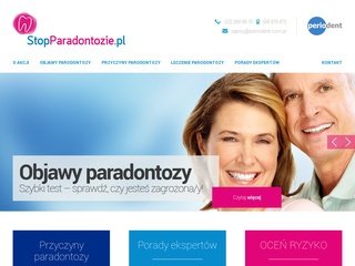 Podgląd stopparadontozie.pl