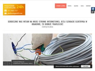 Podgląd elektrykwkrakowie.com.pl