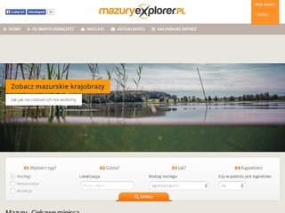 Podgląd mazuryexplorer.pl