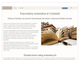 Podgląd notariuszczeladz.com.pl