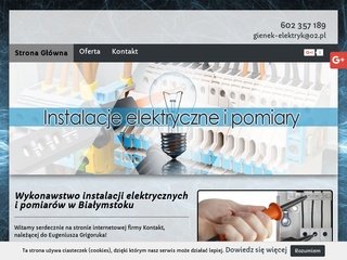 Podgląd instalacjeelektryczne-bialystok.pl