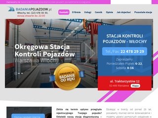 Podgląd stacjakontroli-wlochy.pl