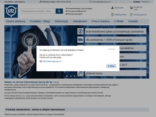Podgląd utzgroup.pl