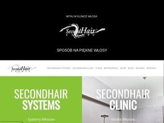 Podgląd secondhairclinic.pl