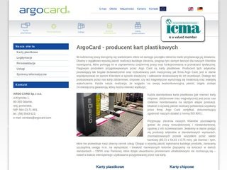 Podgląd argocard.com