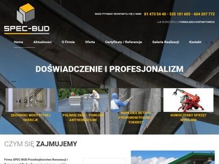 Podgląd spec-bud.com.pl