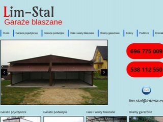 Podgląd garazeblaszane.net.pl